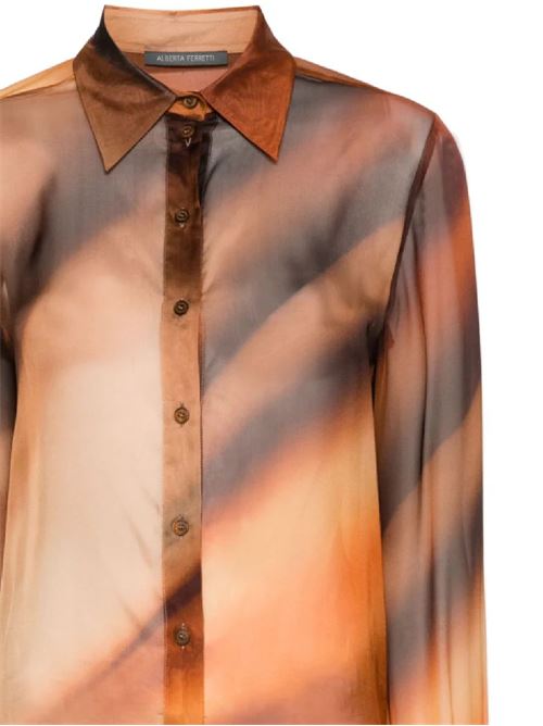 Silk chiffon woman shirt Alberta Ferretti | AF022416421100